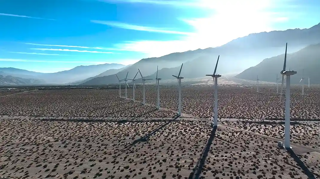 Windmills of the Coachella Valley